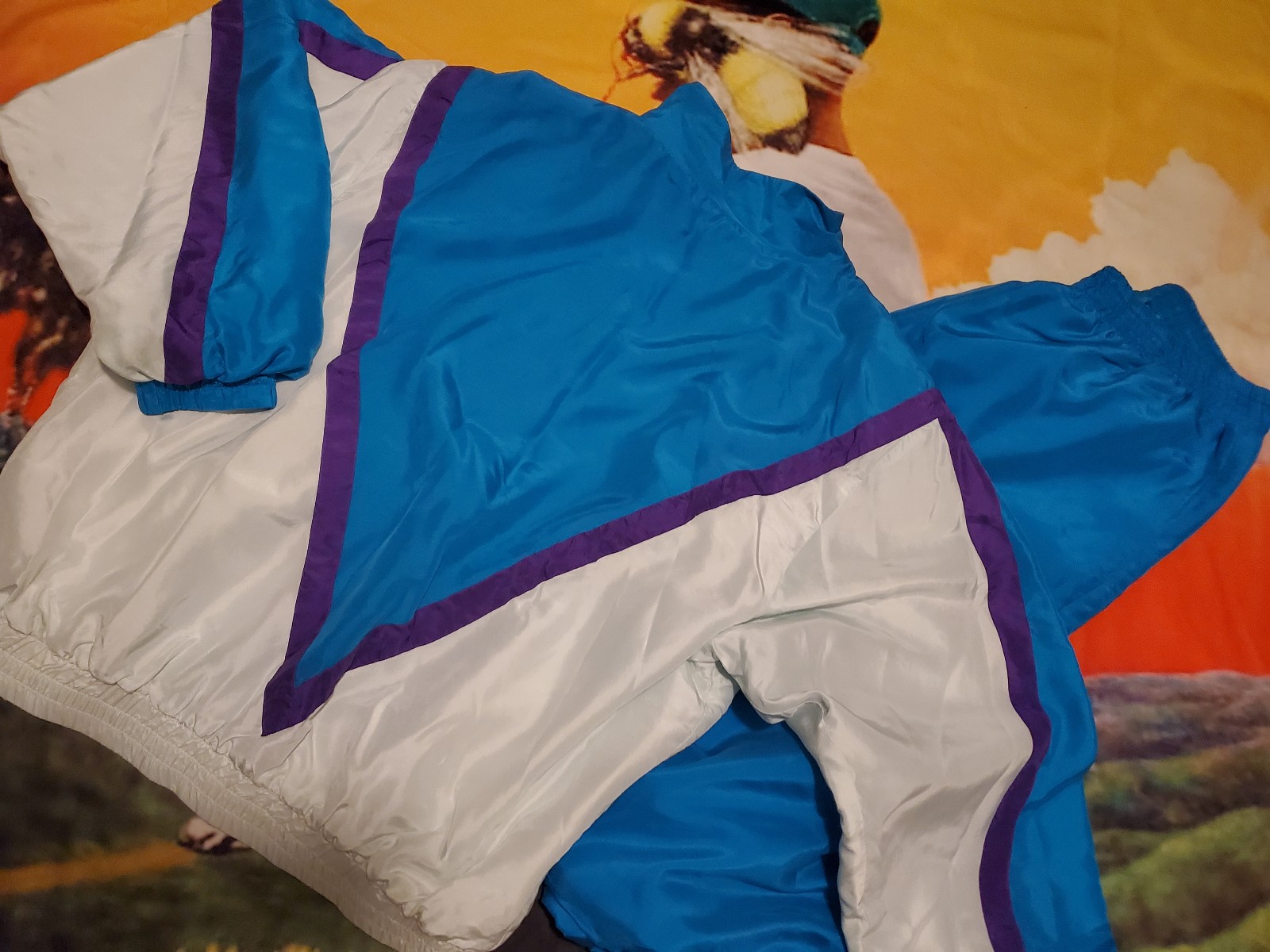 Vintage Naked silk tracksuit