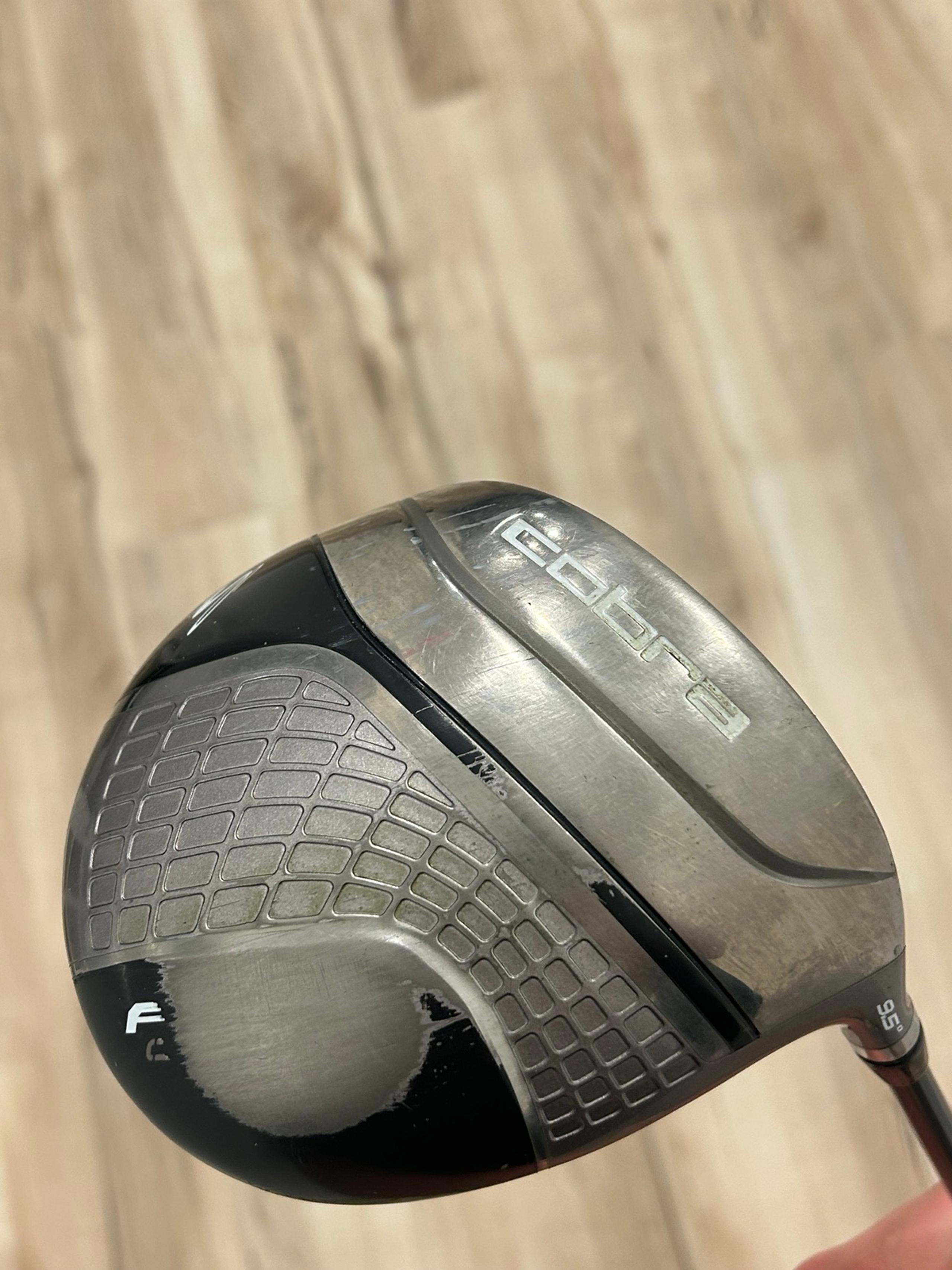 Cobra Amp Cell S Driver 9.5* Graphite Shaft Stiff Flex Right Hand Golf Club 47”