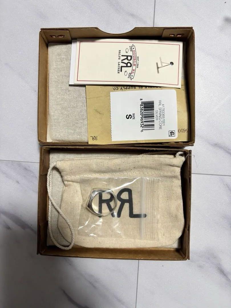 RRL Silver Ring Size S