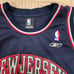 VINTAGE Richard Jefferson #24 New Jersey Nets NBA Reebok Stitched Jersey SZ 3XL