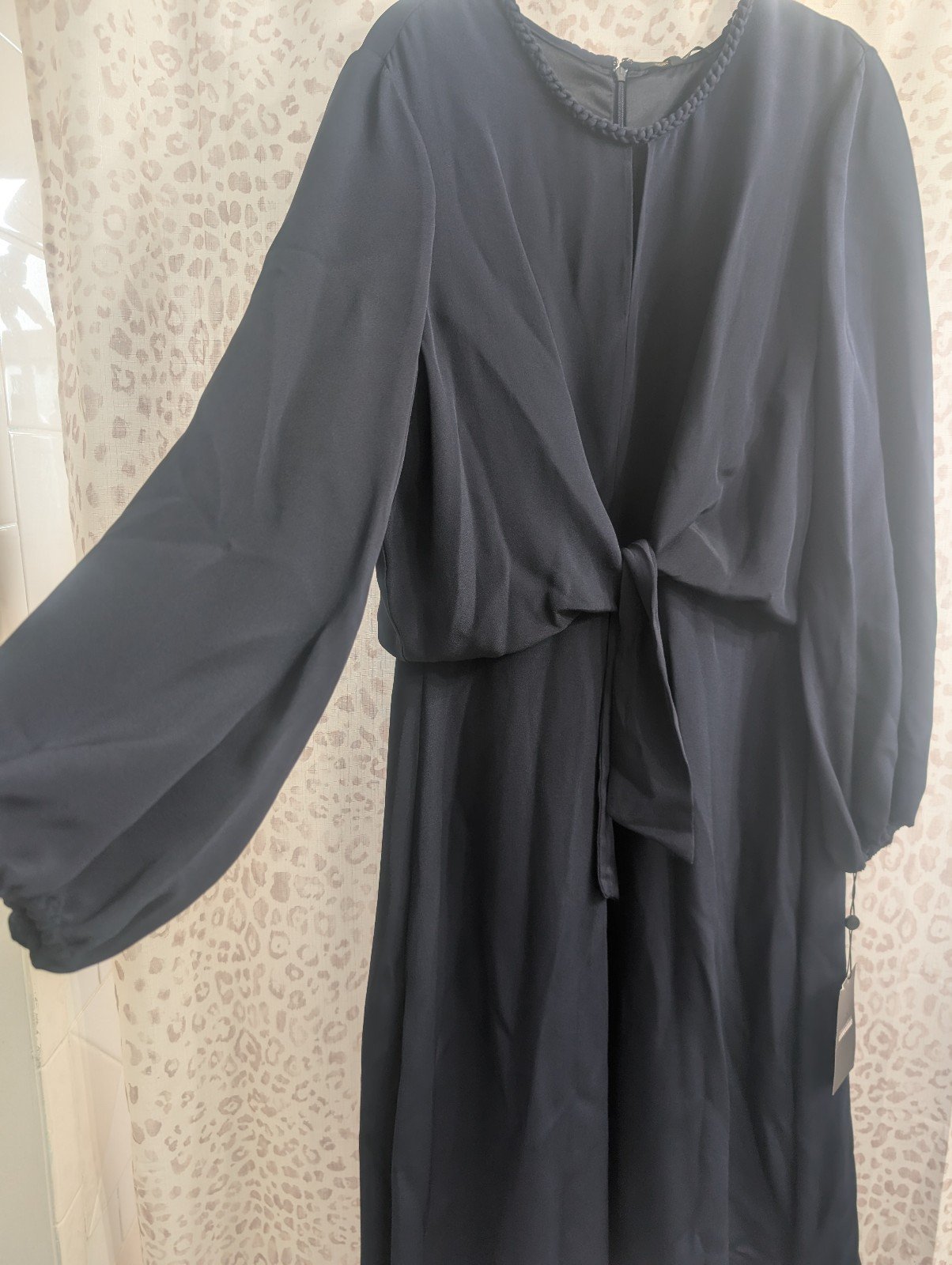kobi Halperin Navy Blue Dress