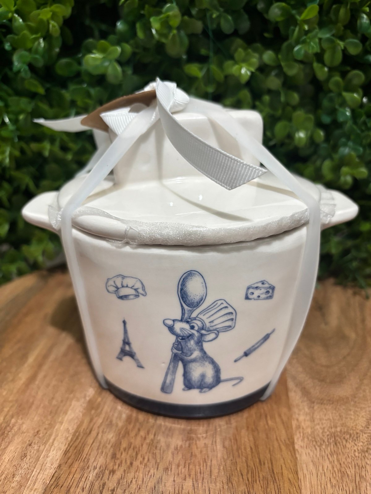 RAE Dunn & PIXAR NWT Ratatouille Ceramic Dish with lid