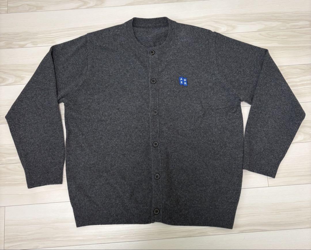 ADERERROR Sig; TRS Tag cardigan 02