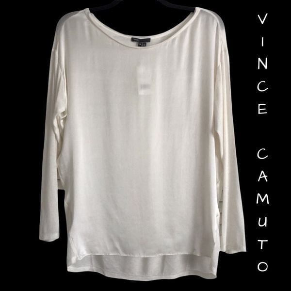 NWT Vince Camuto Silk Blouse/Sweater