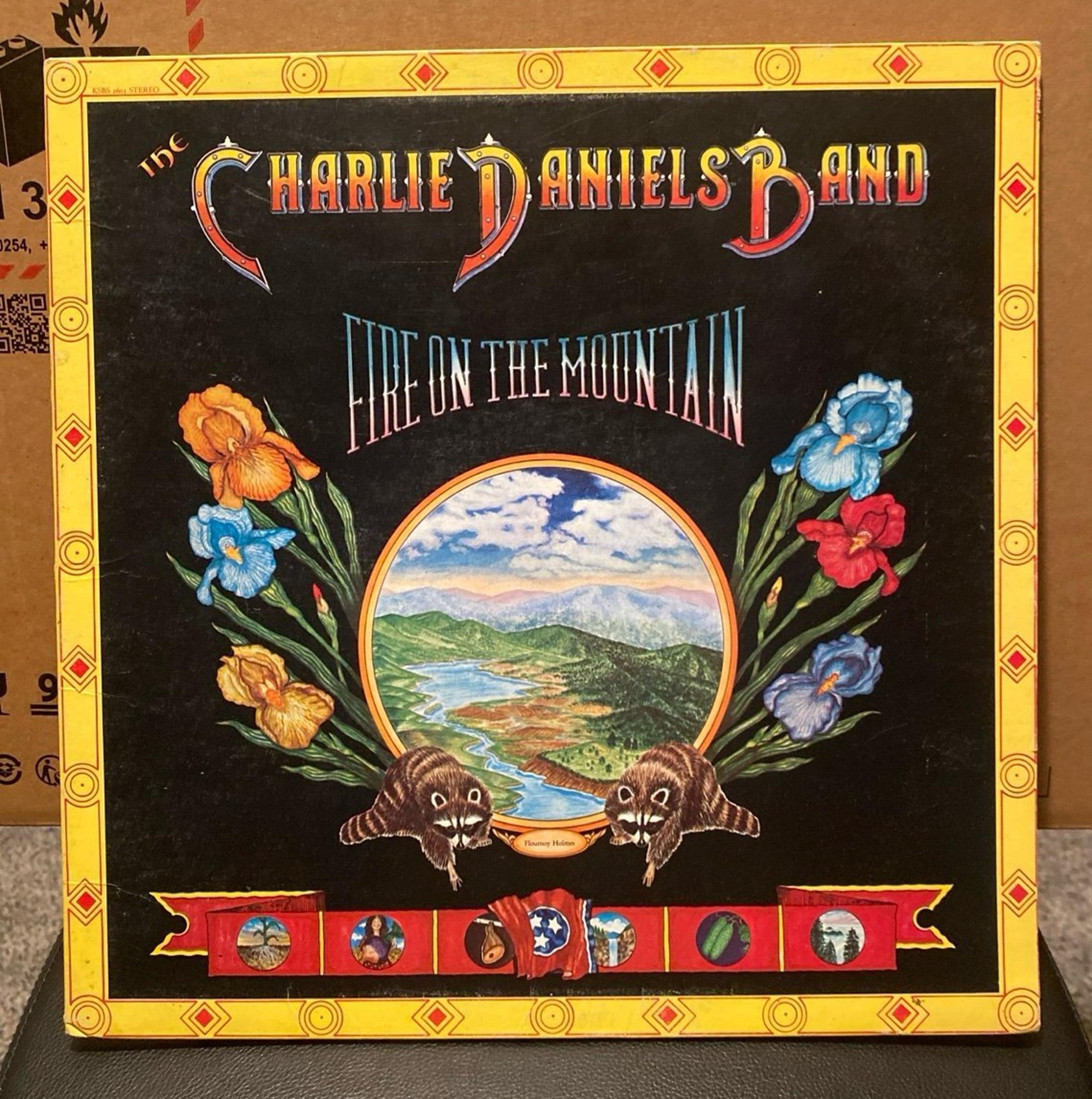 The Charlie Daniels Band ( Fire On The Mountain ) 1974-Vinyl-Album.