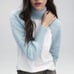 Zara Blue Faux Fur Arm Warmers Medium