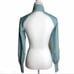 Zara Blue Faux Fur Arm Warmers Medium