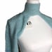 Zara Blue Faux Fur Arm Warmers Medium
