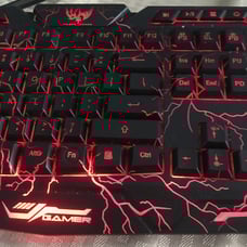 A gaming keyboard
