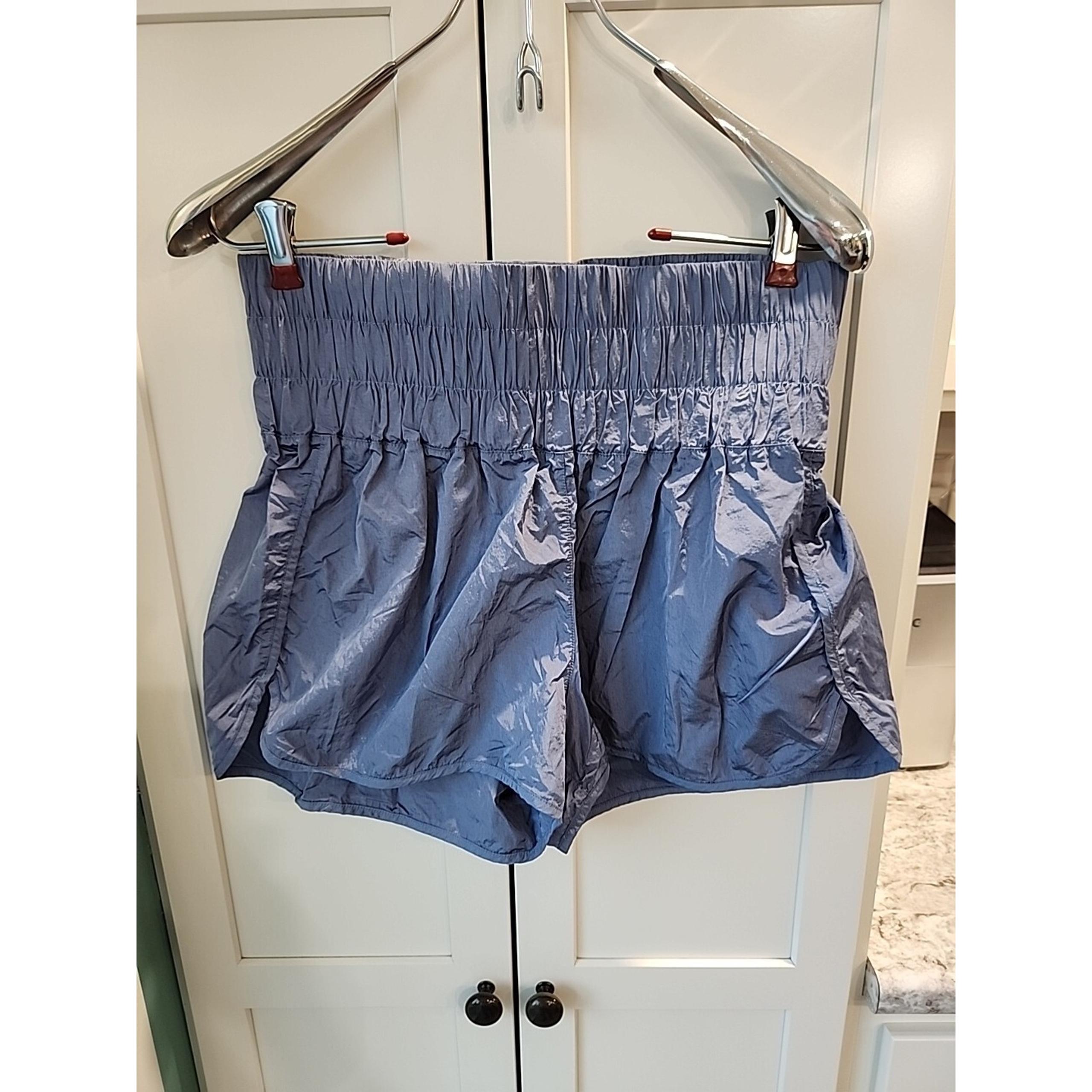 Ododos Shorts Womens Sz L  Nylon Pull On High Waist Athletic Gym