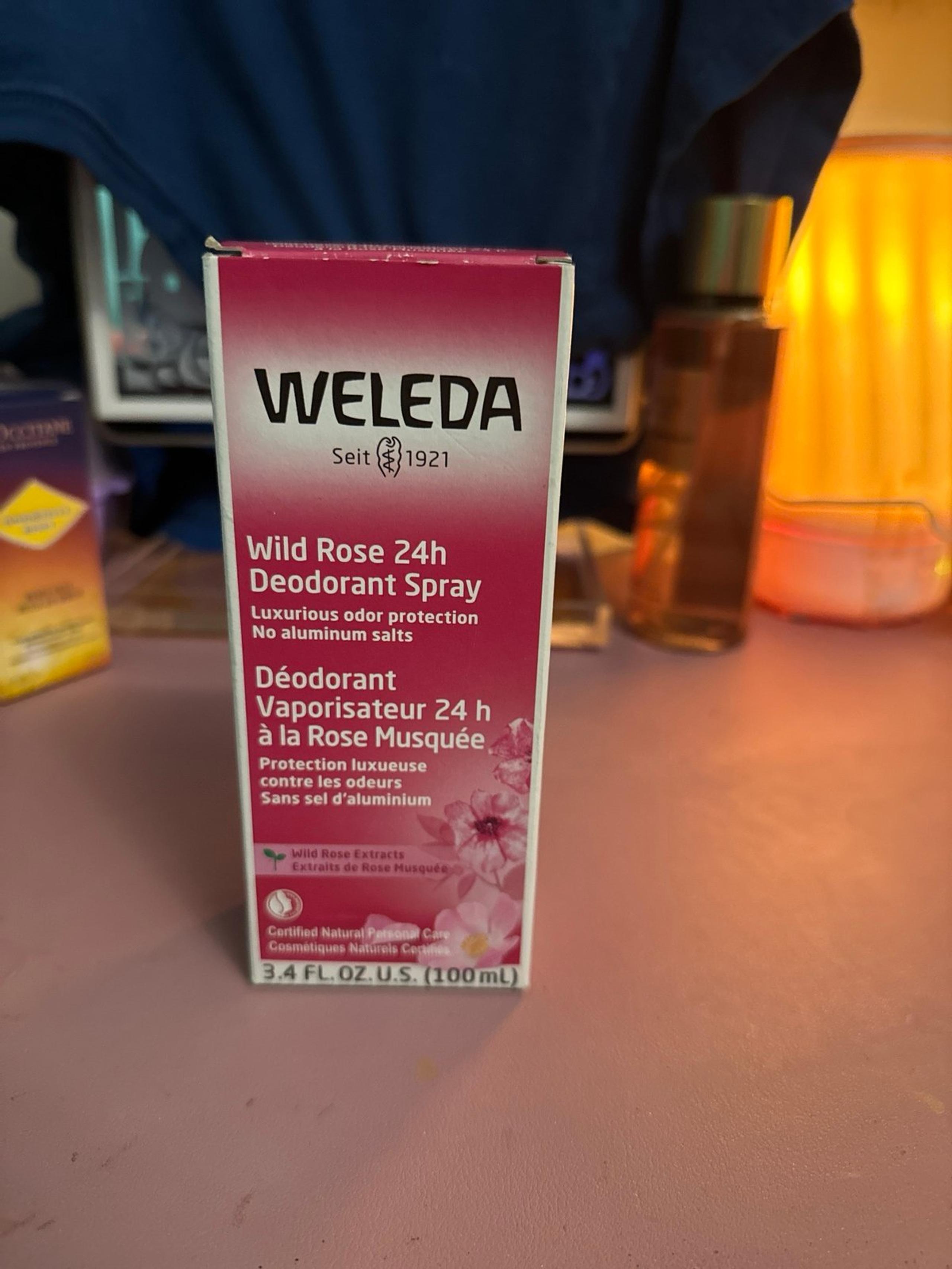 Weleda Wild Rose 24h Deodorant Spray