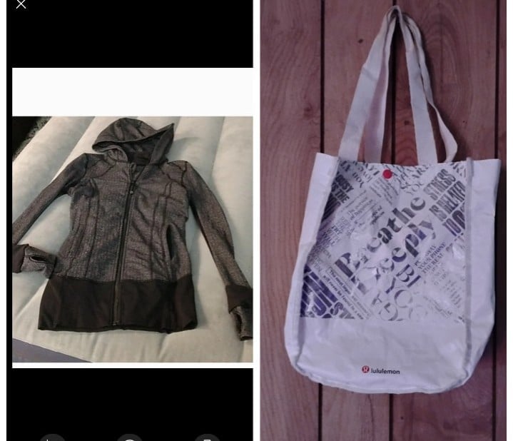 lululemon hooded define jacket#FREE bag