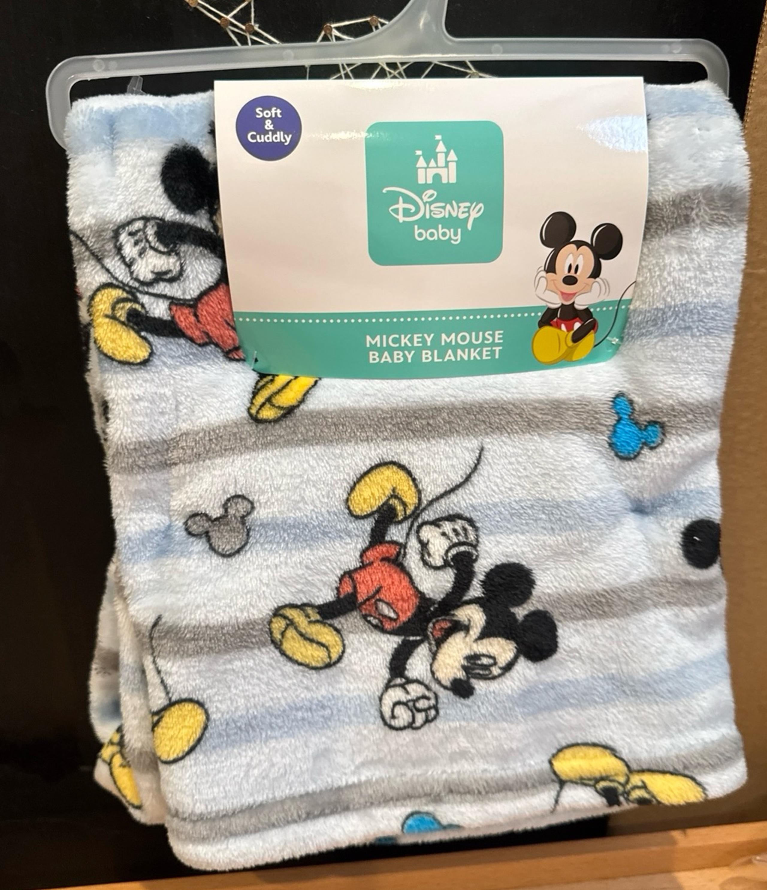 Mickey mouse print baby swaddle soft and cudly