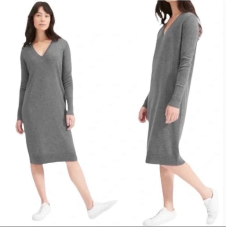 Everlane Cashmere Sweater Dress