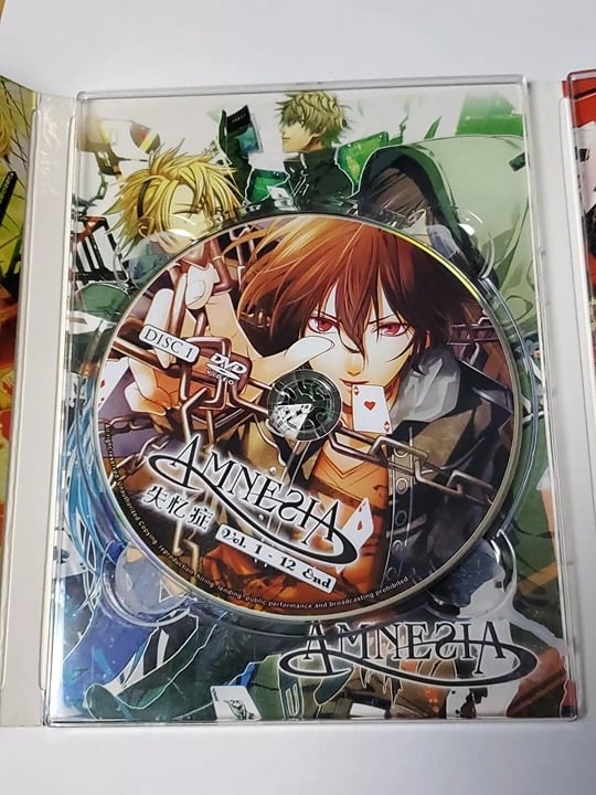 アムネシアDVD1〜5セット