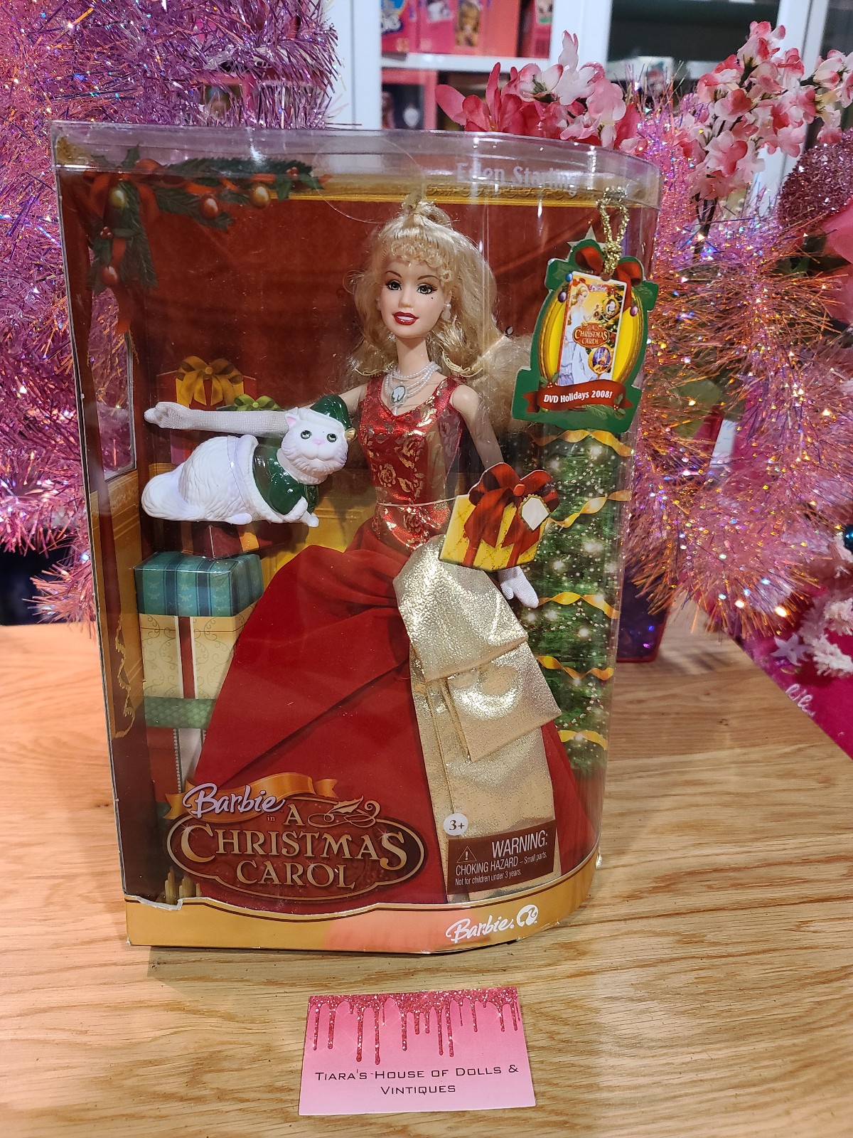 NEW! 2008 A CHRISTMAS CAROL EDEN STARLING BARBIE!