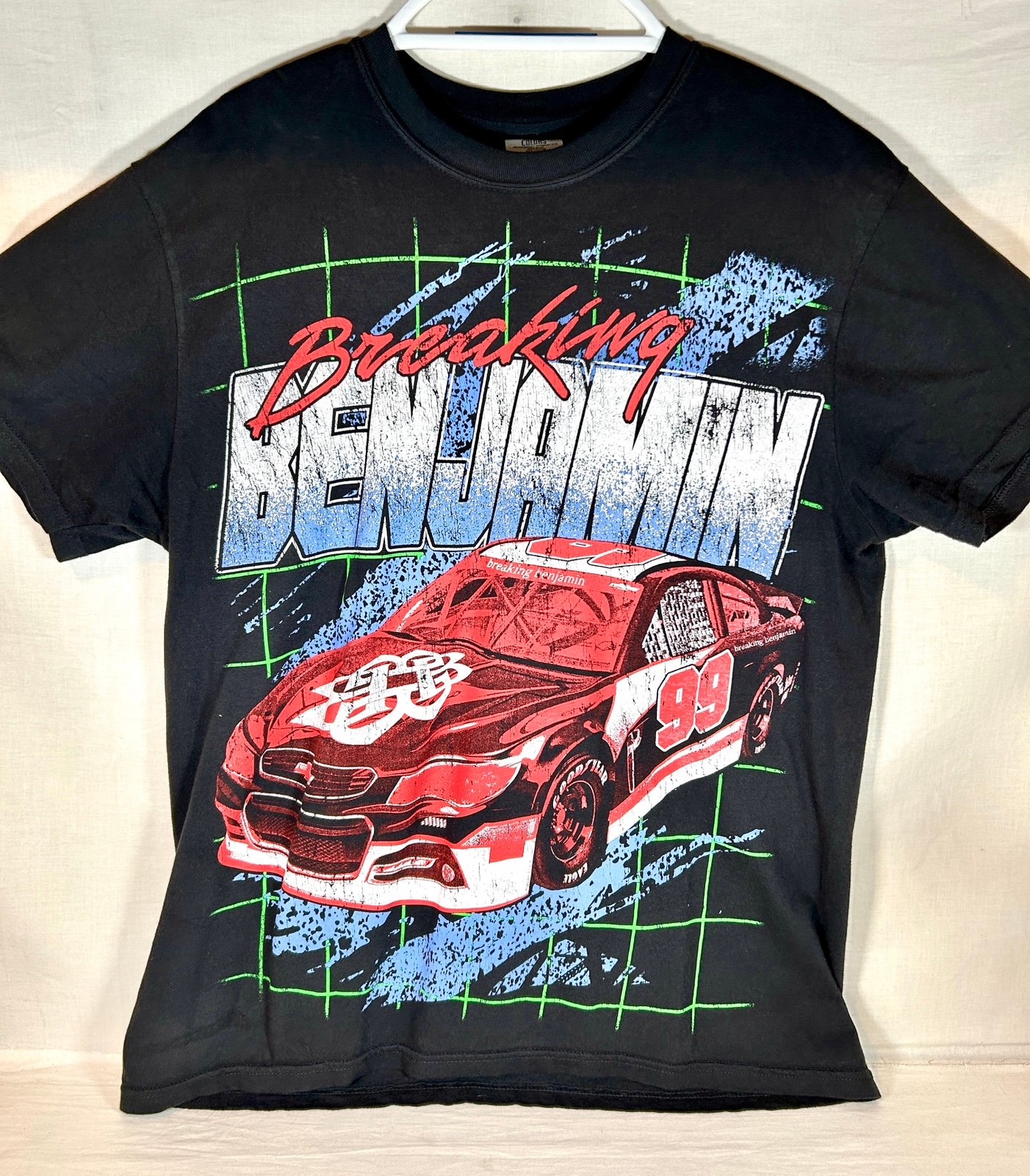 Breaking Benjamin 2024 Tour Concert Band Shirt Racing Car Limited Edition Large