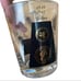 Vintage Mid Century Black and Gold Coin Bar Set