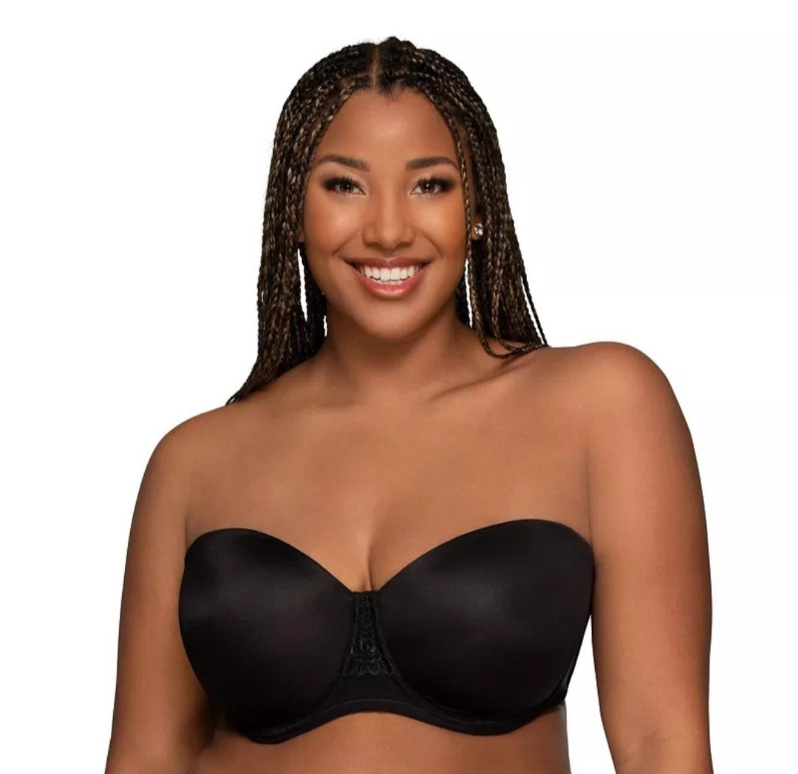 Vanity Fair Strapless Bra 36C black