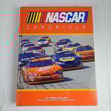 Rare NASCAR Chronicle Stock Car History Man Cave Coffee Table Book Gift NEW