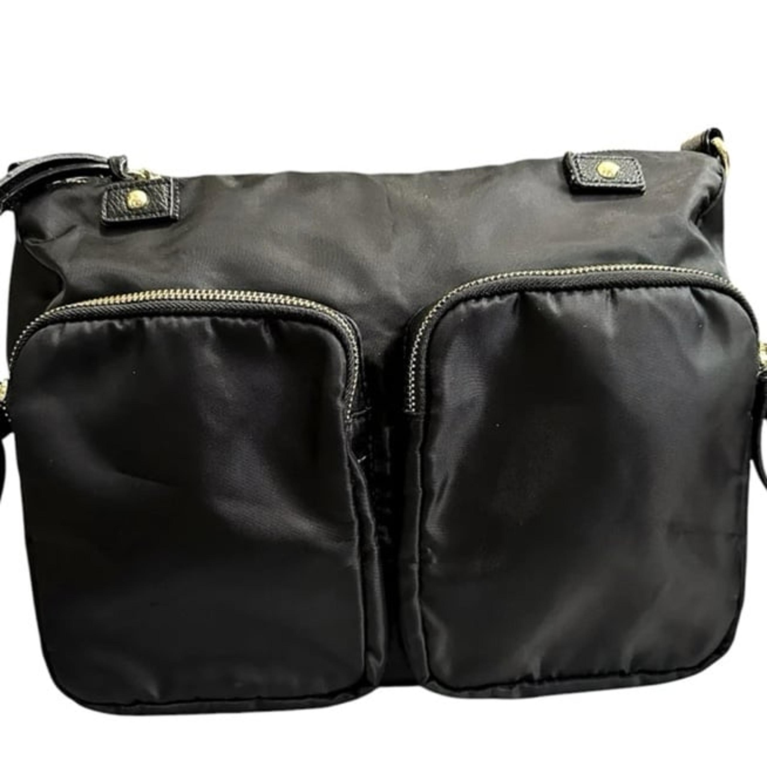 Steven by Steve Madden Black Nylon Crossbody Bag