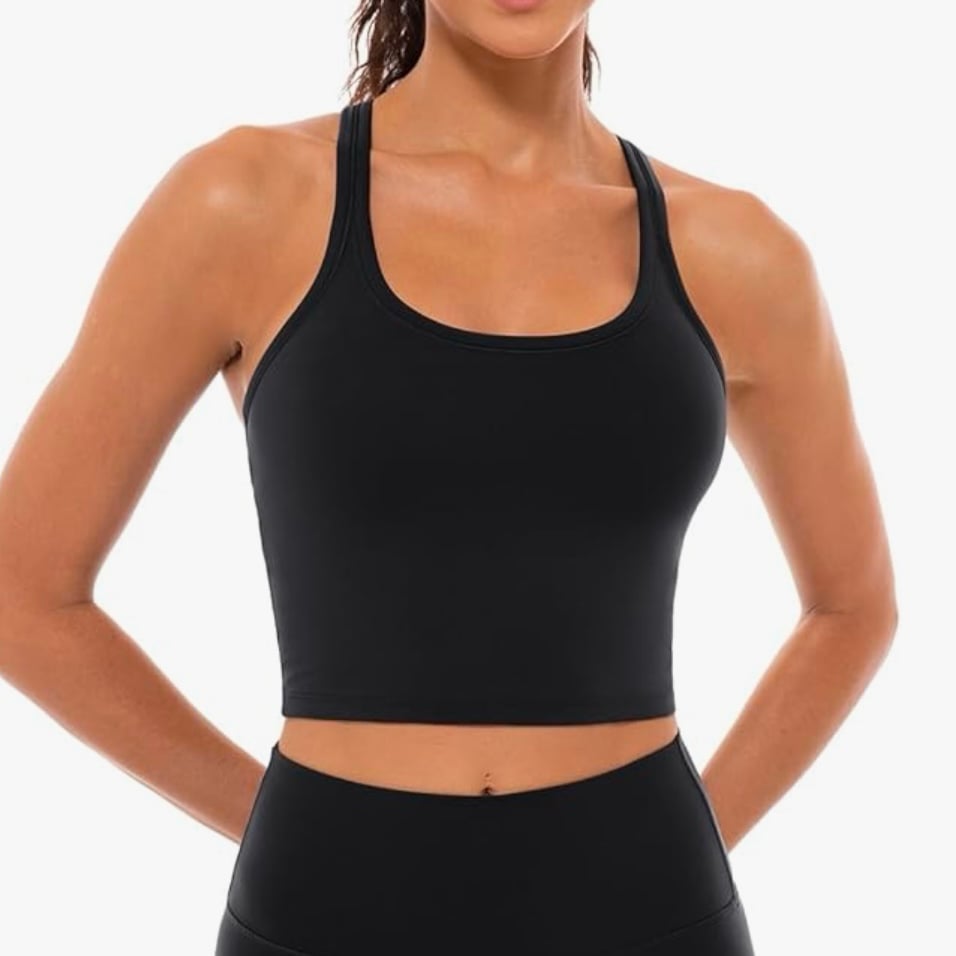NWOT Set of 3 Lavento Racerback Crop Tops