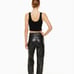 Black leather pants Aritzia Wilfred Rebel Pant new never worn size 0