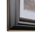 Extra Large 30 x40 4 Wide Polystyrene Picture Frame Brown & Bronze 1264WK-088A