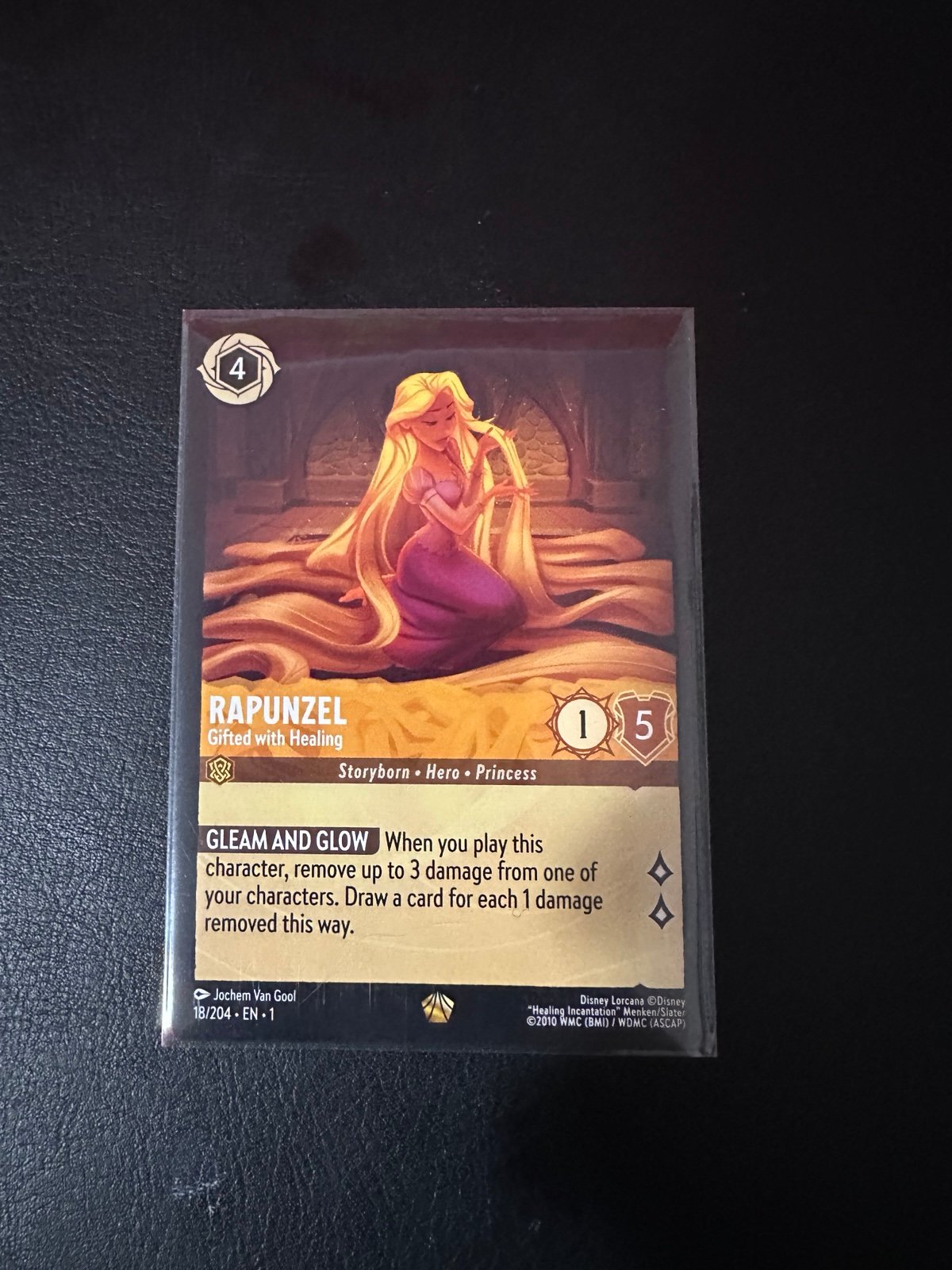 Disney Lorcana Rapunzel Gifted With Healing