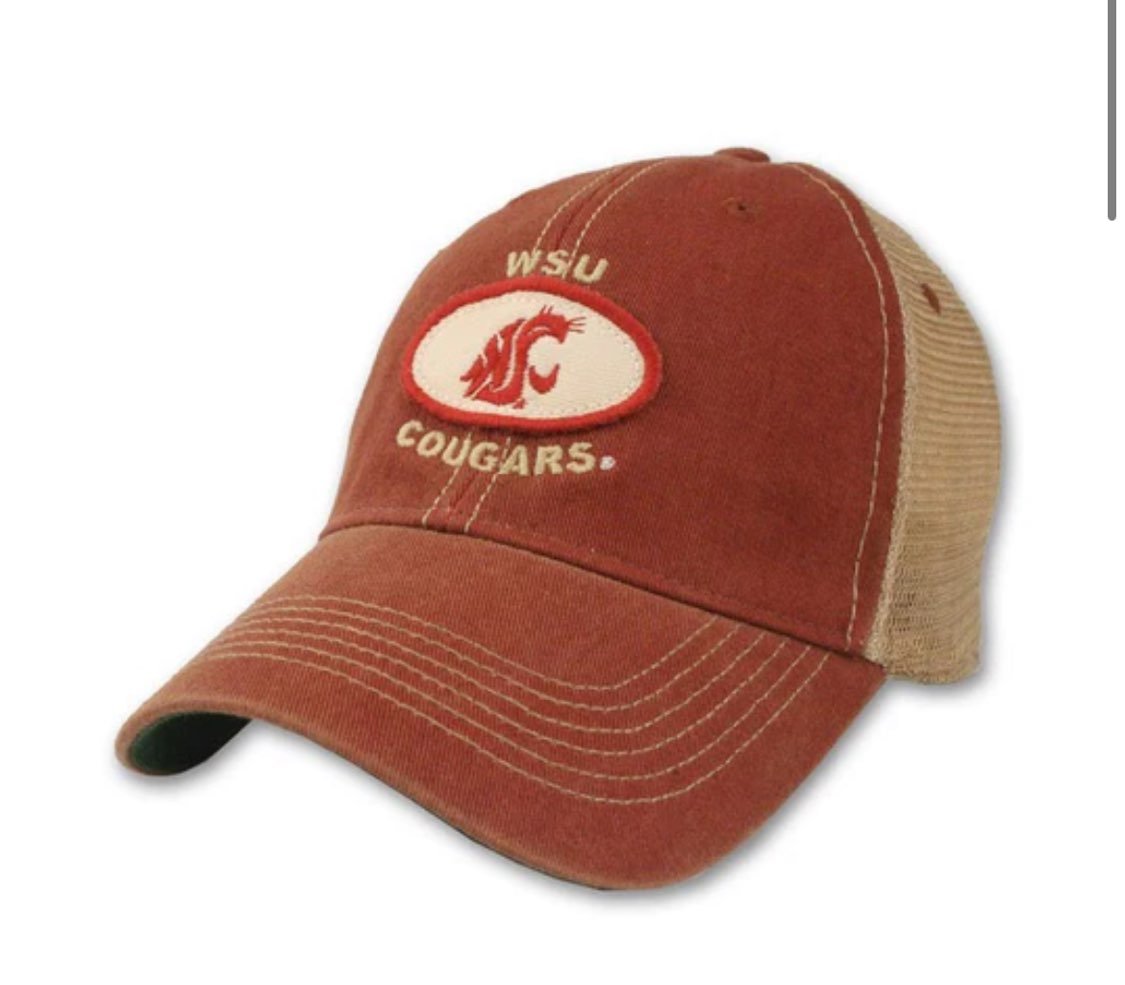 NWT Crimson WSU Trucker Hat