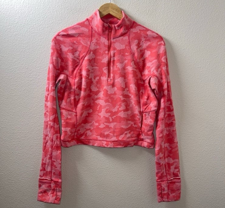 Lululemon It’s Rulu Run Cropped Half Zip