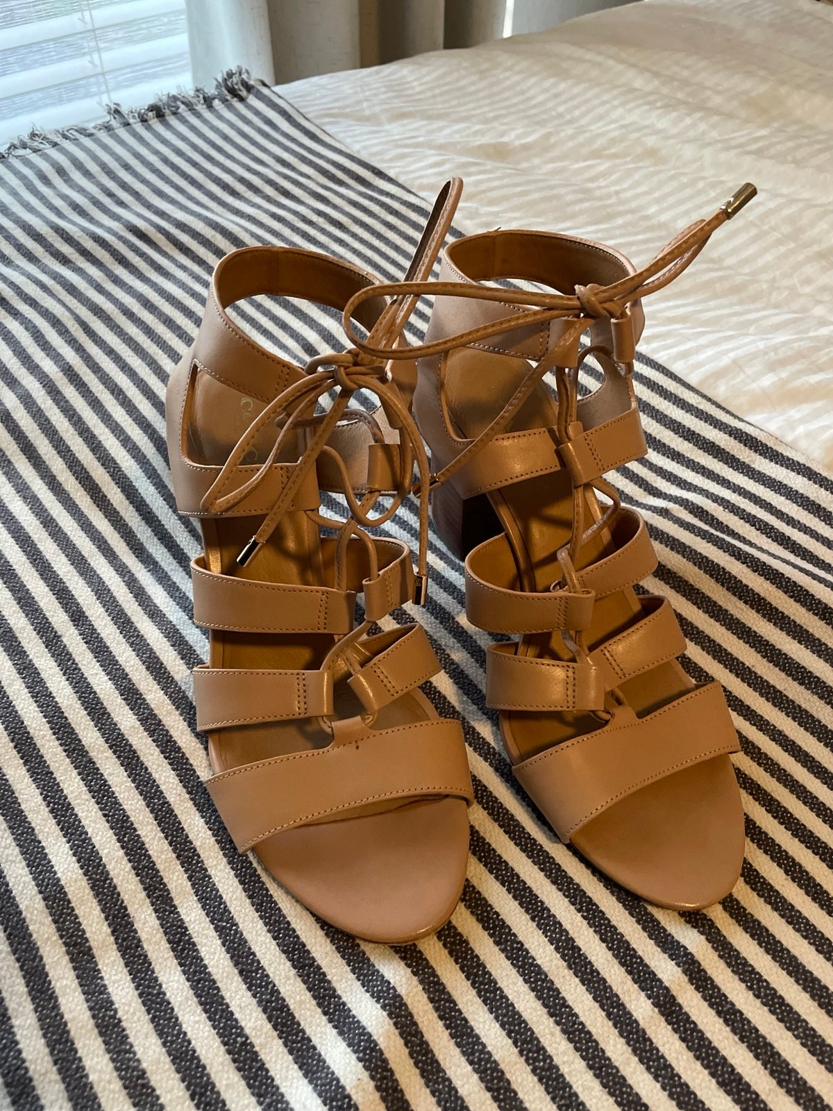 Coach Lace-Up Sandals | Mercari