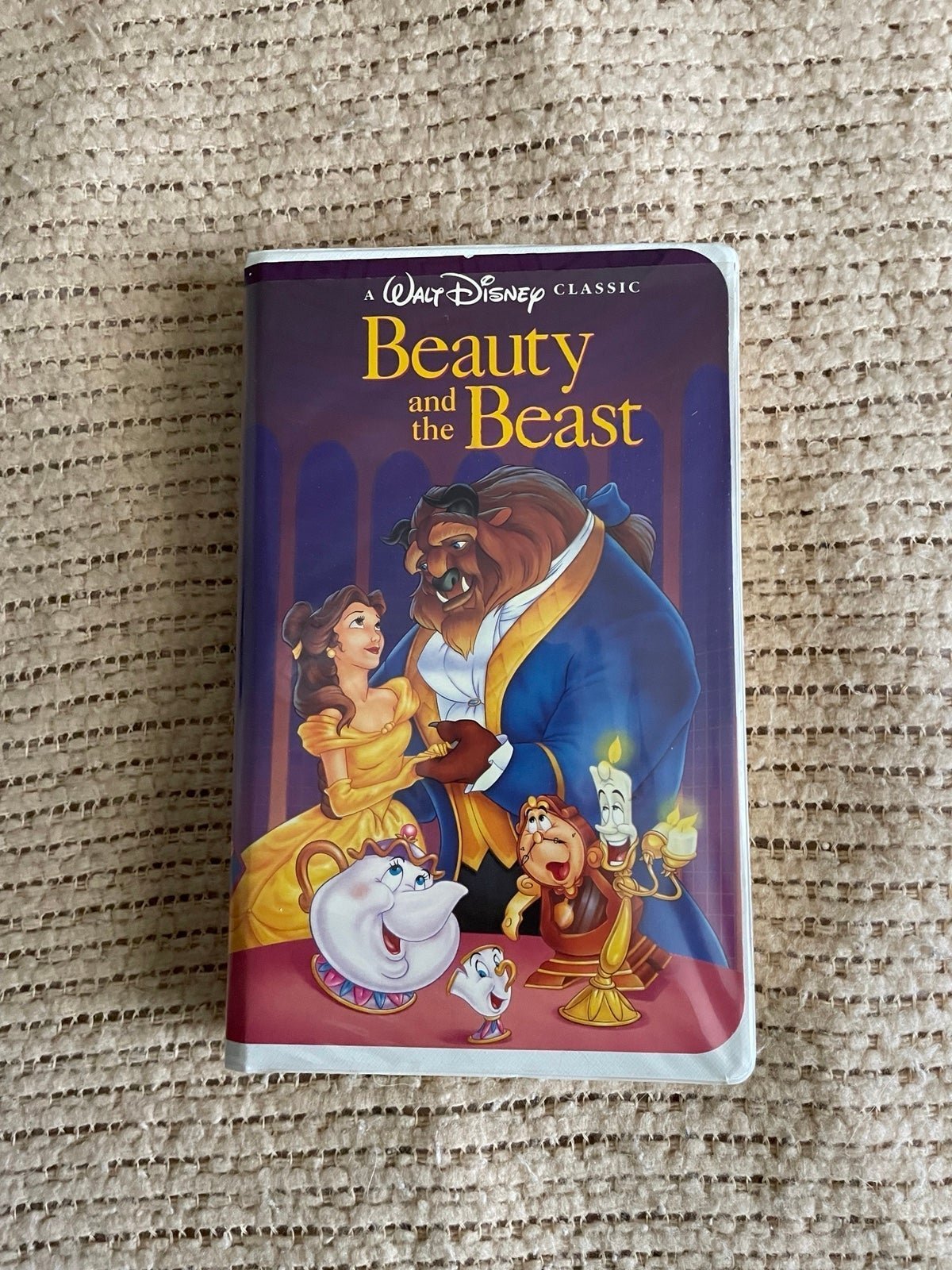 Beauty and the Beast Disney 1992 Black Diamond VHS