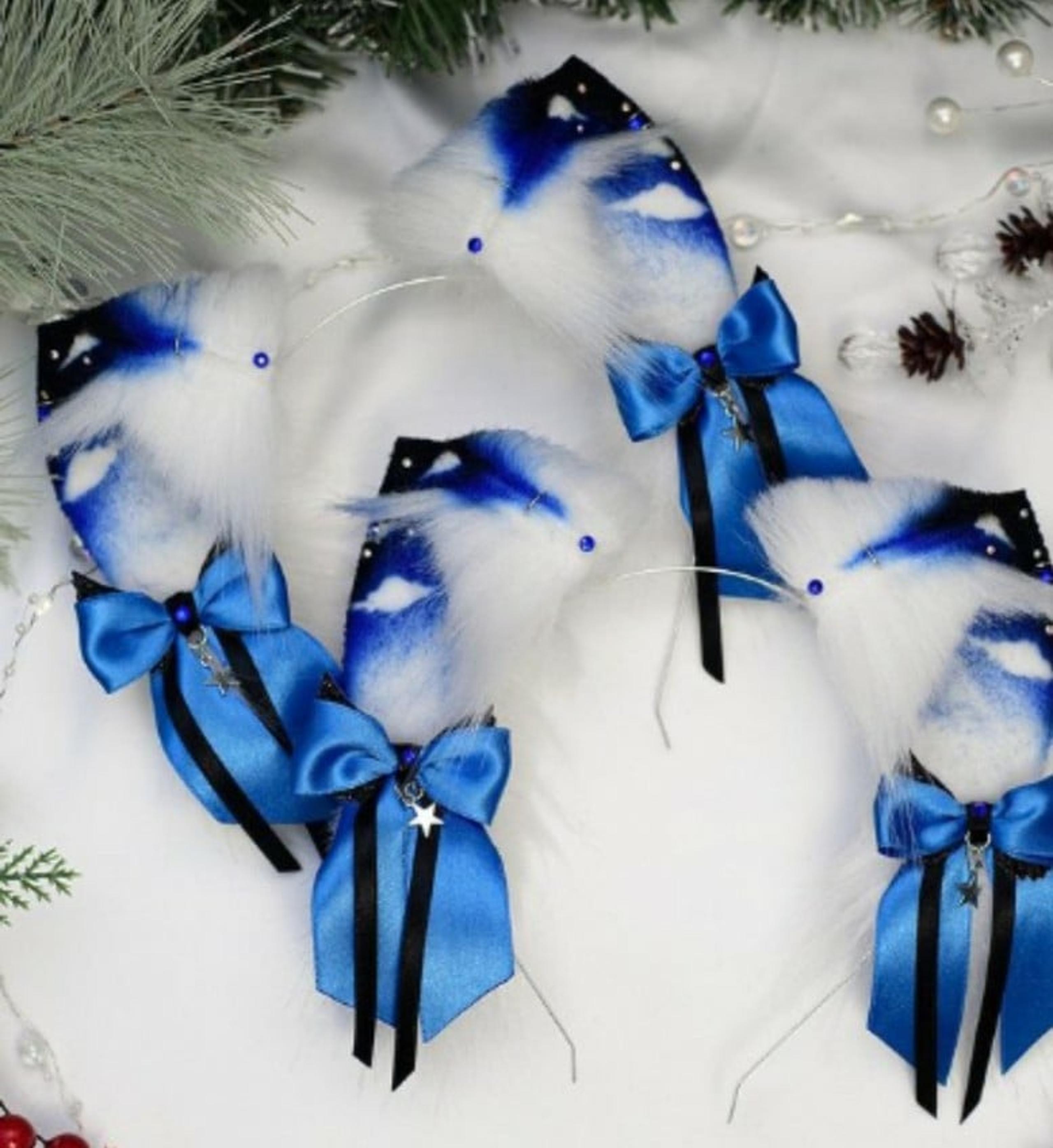 White Cloud Kitten Cat Ears Cosplay