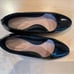 Taryn Rose black patent leather flats