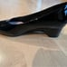 Taryn Rose black patent leather flats