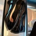 Taryn Rose black patent leather flats