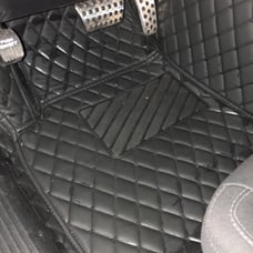 Dodge Challenger Diamond leather mats