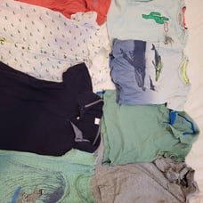 8 Boy's polos, t-shirts (mini Boden, Polo, crewcuts, EGG by Susan Lazar,...)