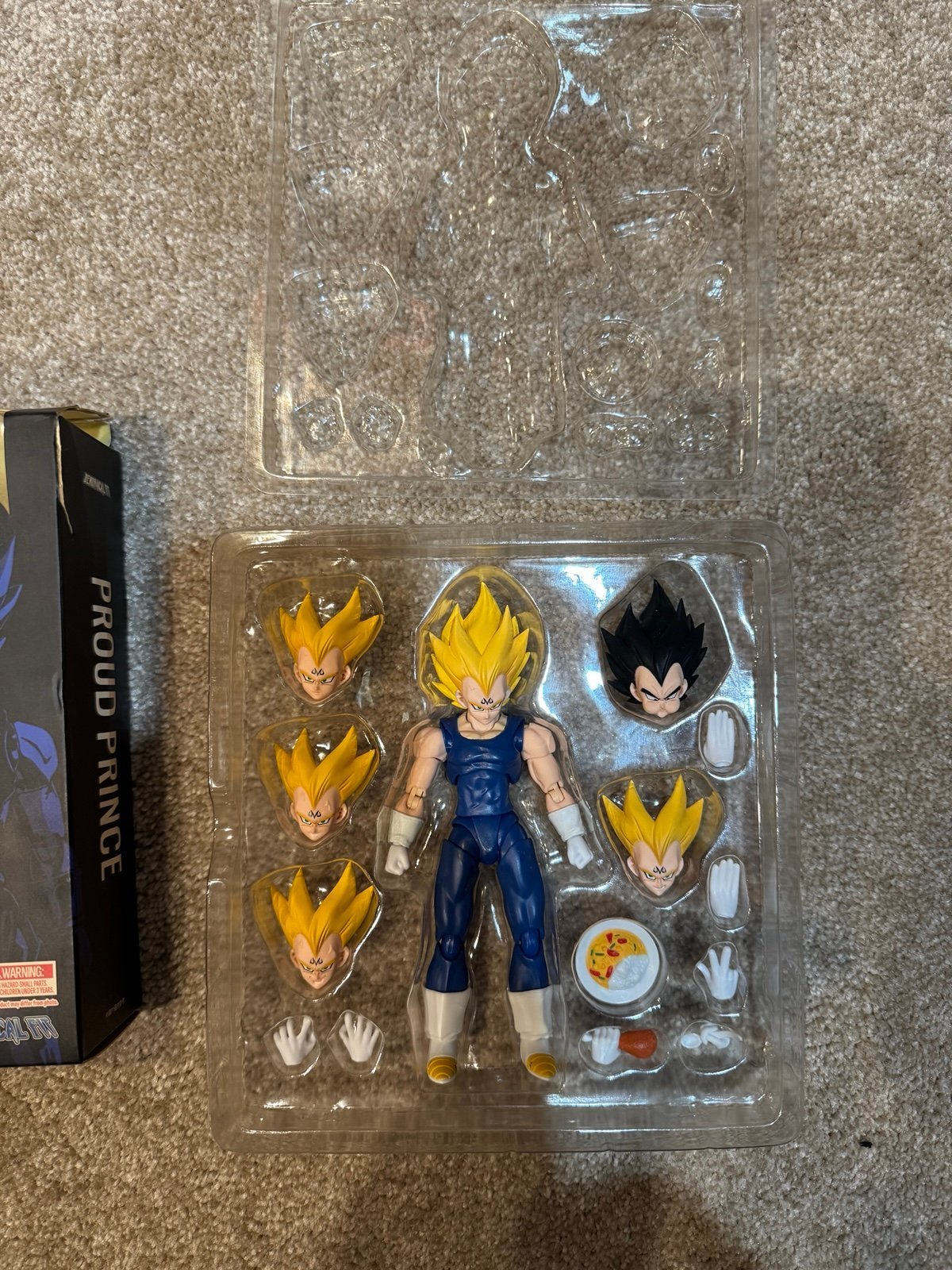 demoniacal fit 魔人ベジータ　PROUDPRINCE 1/12 Demoniacal Fit Proud Prince Majin Vegeta 6'' inch