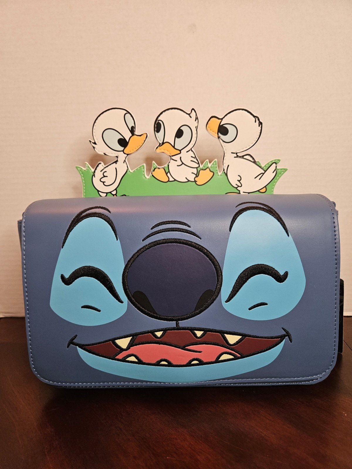 Loungefly: Lilo & Stitch: Duckies Cosplay Crossbody Bag