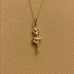 Ballerina 14k Solid Gold Pendant perfect gift