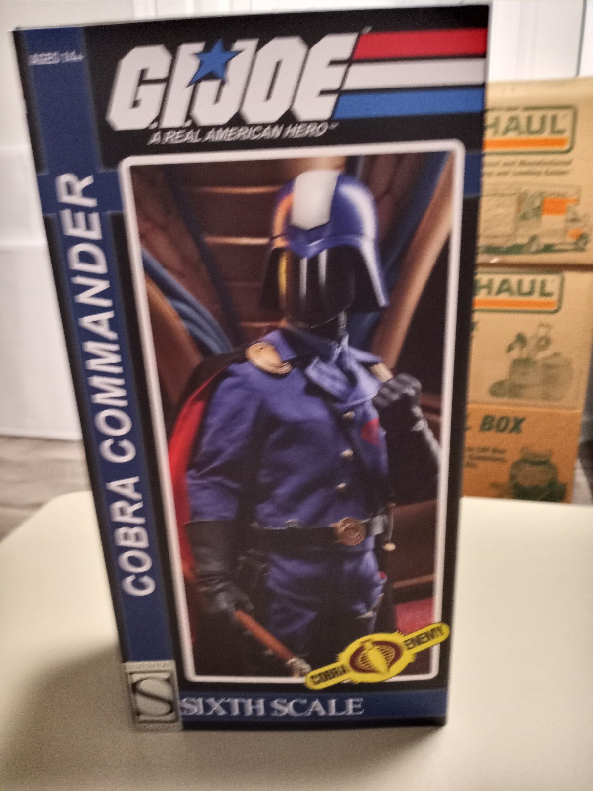Gi Joe Cobra Commander one sixth scale figure by Sideshow Collectibles