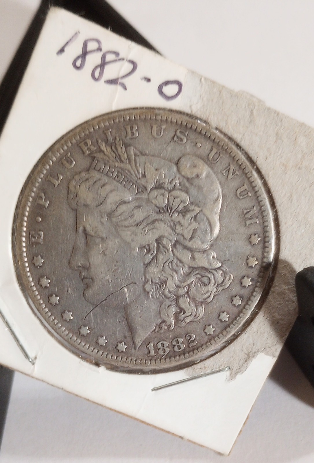 1882-O Morgan Silver dollar