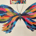EttaVee Butterfly Melamine Serving Platter Tray