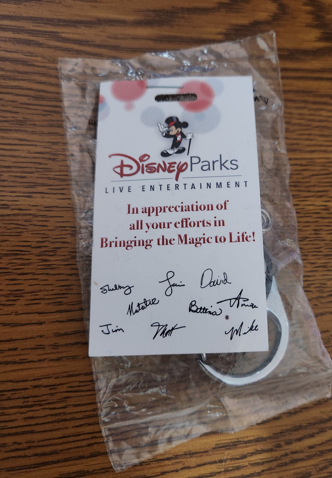 Disney parks Entertainment clip NWT