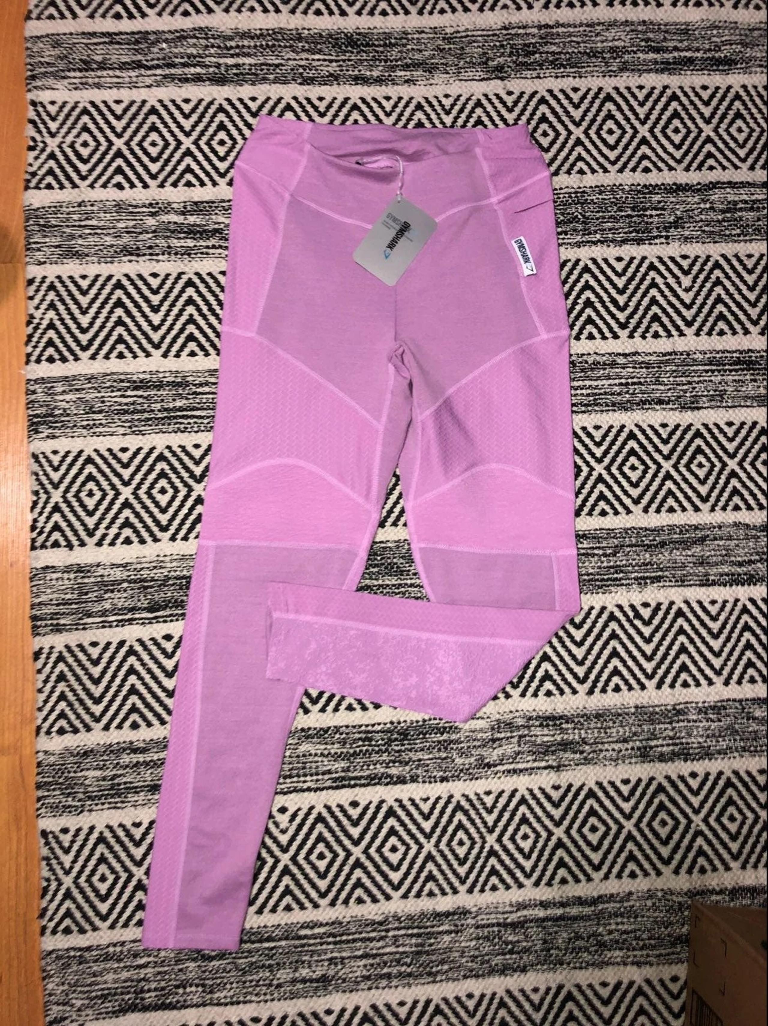 GYMSHARK WOMENS TRUE TEXTURE LEGGINGS M