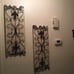 Wooden Scroll Home Wall Decor Arabesque Wall Sculpture, Set of 2