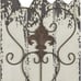 Wooden Scroll Home Wall Decor Arabesque Wall Sculpture, Set of 2