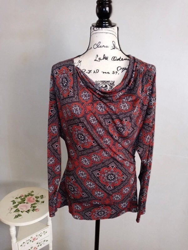Studio M Blouse Cinched Waistline